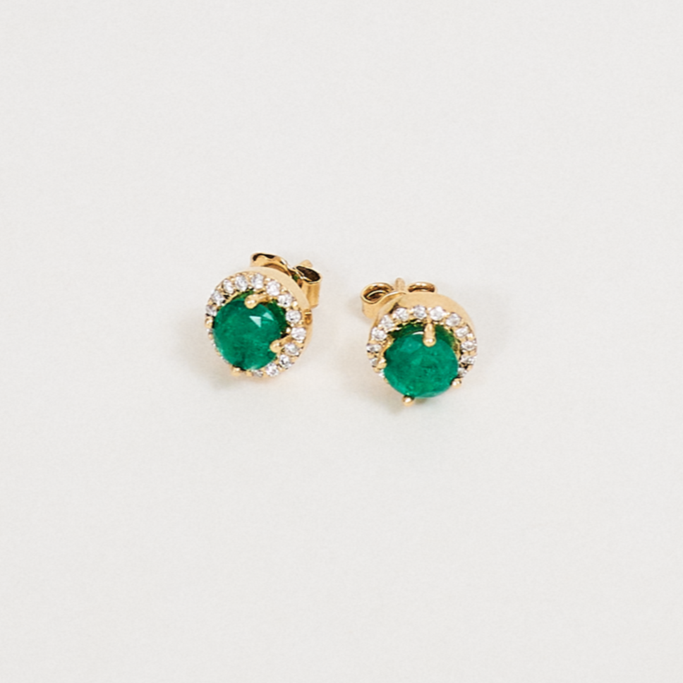 HALO EMERALD & DIAMONDS
