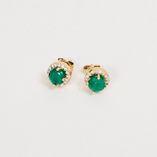 HALO EMERALD & DIAMONDS