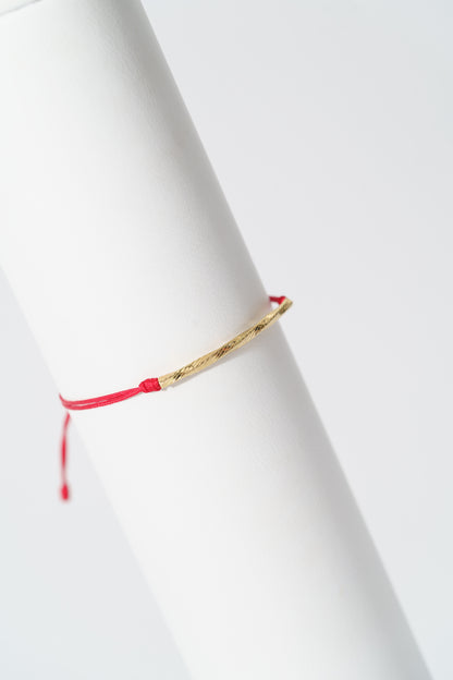 42. PULSERA BARRA TEJIDA