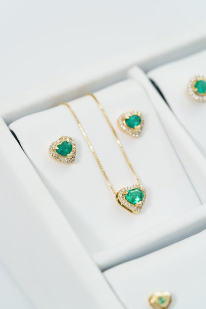 31. JUEGO EN ESMERALDAS CORAZON Y DIAMANTES